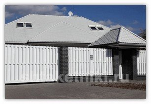 Фото белого забора из штакетника в Актобе